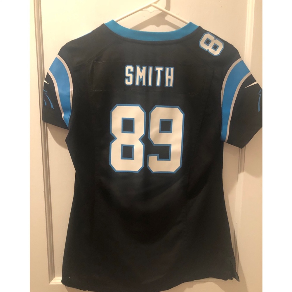 Carolina Panthers 89 Smith Jersey small
